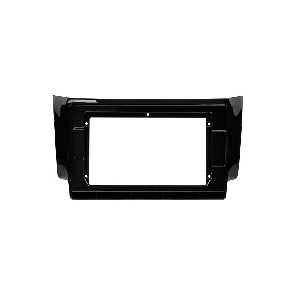 Moldura 10 Polegadas Nissan Sentra 2014 A 2020 Painel Multimídia 2din Black piano Alto Acabamento