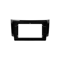 Moldura 10 Polegadas Nissan Sentra 2014 A 2020 Painel Multimídia 2din Black piano Alto Acabamento