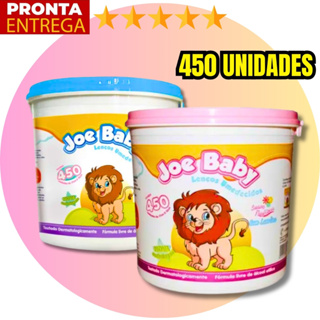 450 Unidades Balde Lenços Toalhas Umedecidos Para Bebê Higiene Infantil em Oferta na Shopee