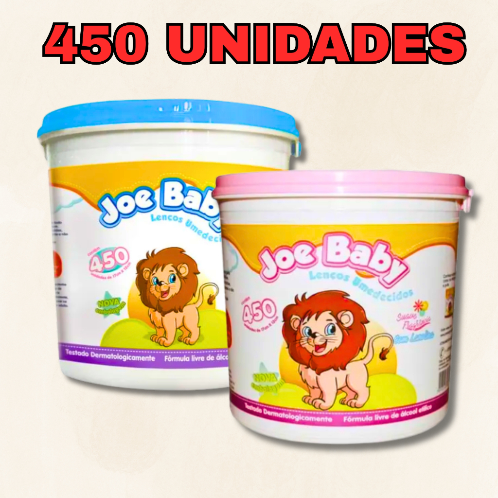 Balde De Lenço Umedecido 450 Unidades