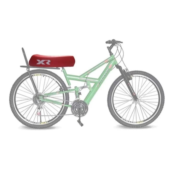 Banco Selim Caloi Xr Mobilete Bicicleta Motorizada Bike Grau Serve Em Aro 20 24 26 Bikelete