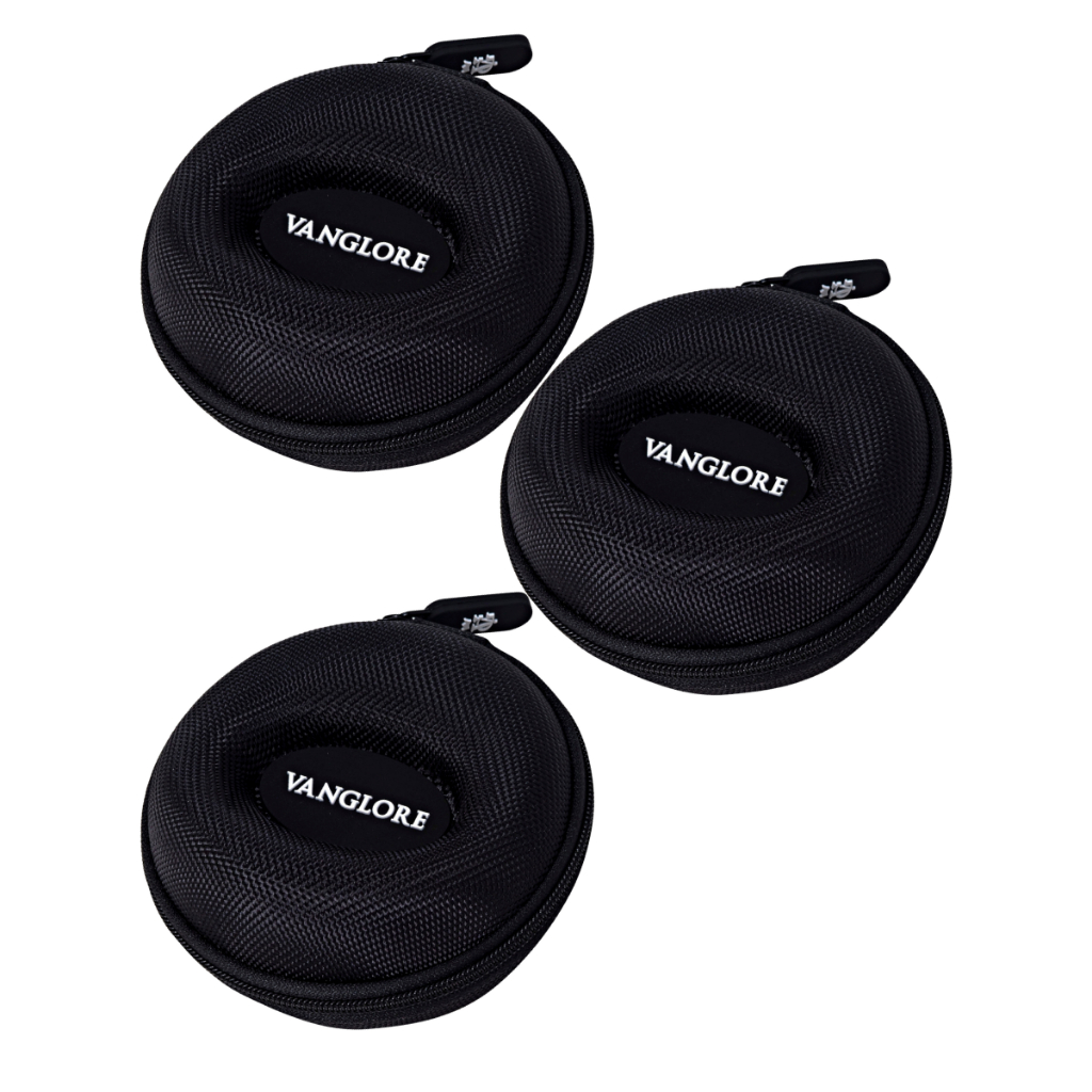 Kit 3 Cases Estojos Rígidos Compactos Porta Relógio Proteção Para Viagens Organizador