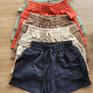 Shorts Feminino Cargo - ENVIO IMEDIATO !!! em Oferta na Shopee