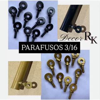Kit 10 Borboletas Parafusos 3/16 X 1/2 Rosca P/ Painel Decoração Festa Estruturas em Oferta na Shopee