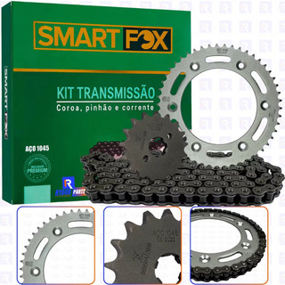 Relação Bros 150 Es Ks 2003 Á 2015 Kit Transmissão Aço 1045