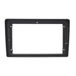 Moldura 9 Polegadas Toyota Etios Painel Multimídia 2din Preto Fosco Alto Acabamento