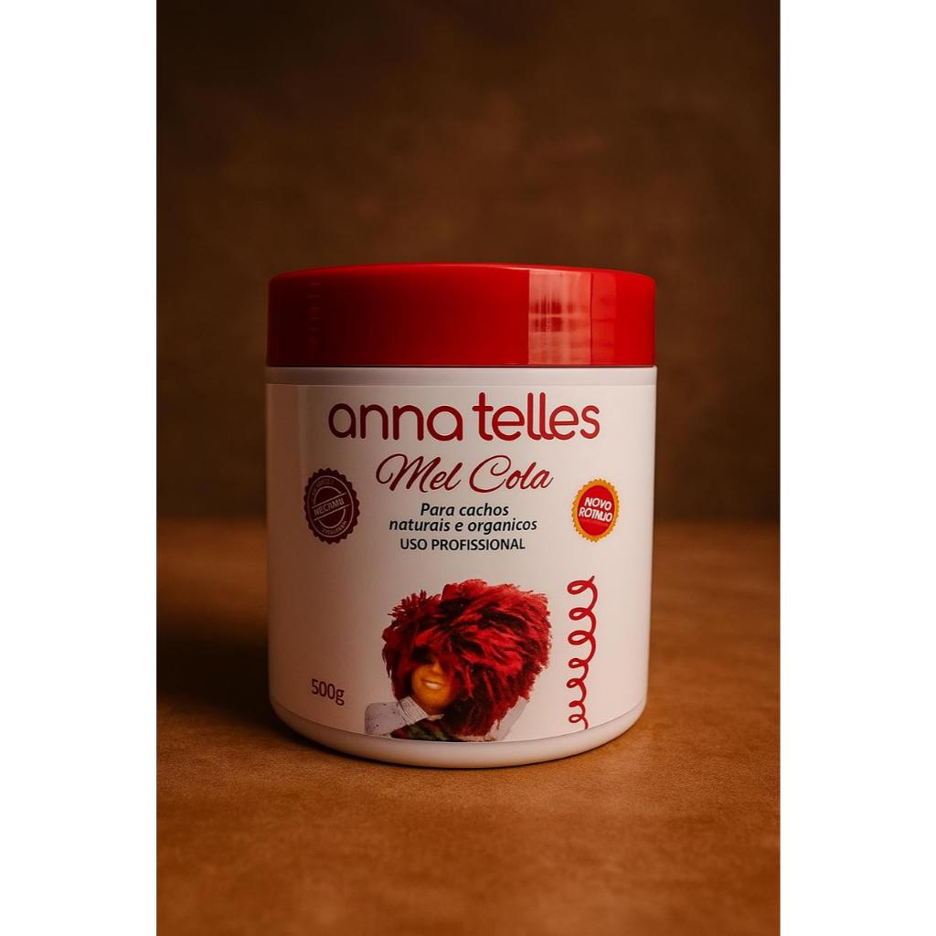 Mel Cola Anna Telles para cachos orgânicos e naturais 500g em Oferta na Shopee