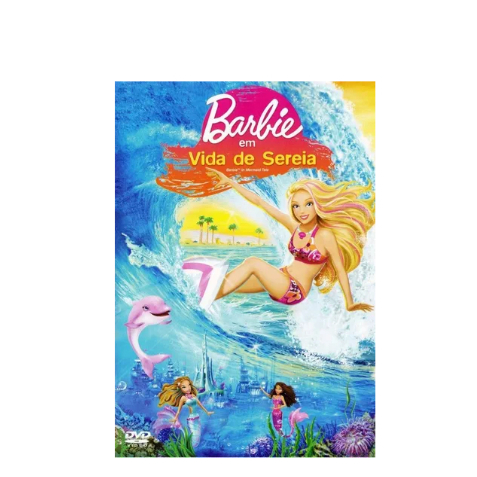 Barbie Em Vida De Sereia - Dvd - Kelly Sheridan - Peter Mel