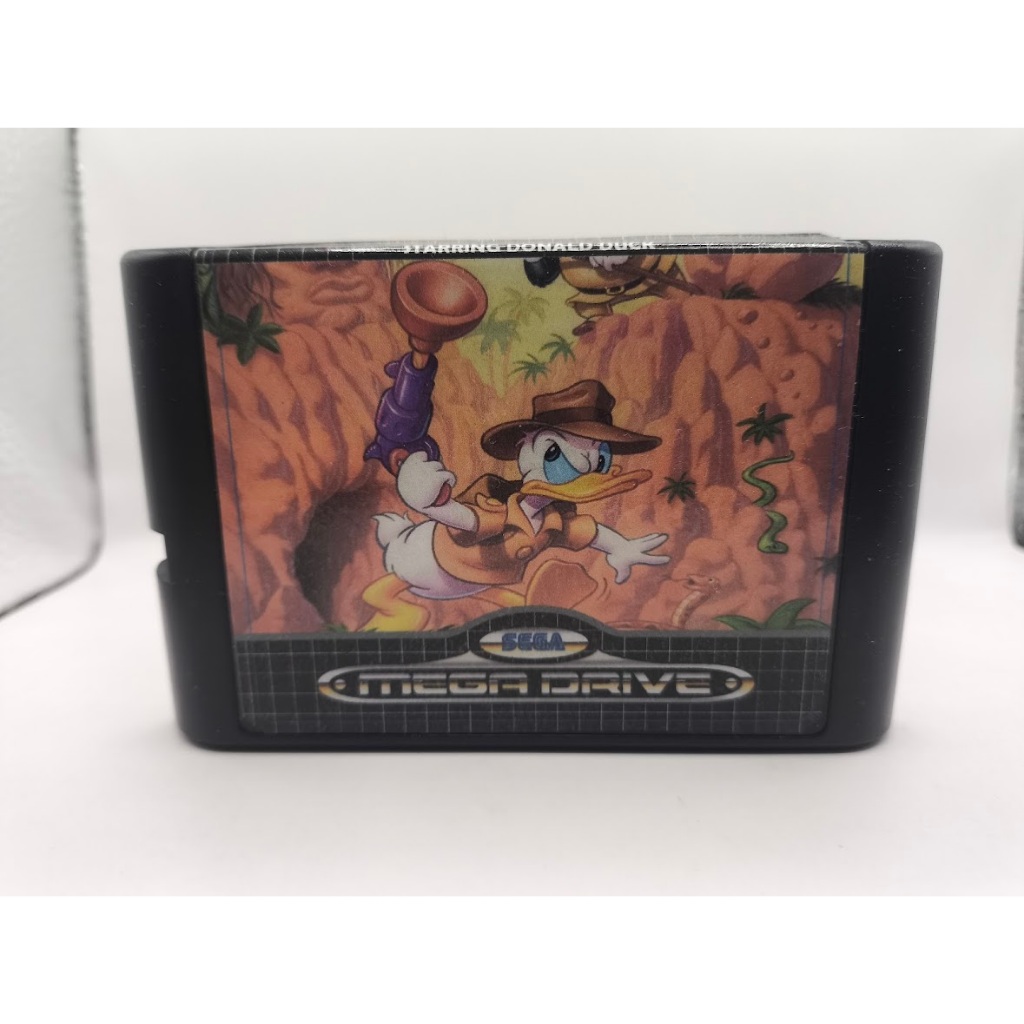 Fita / Cartucho Pato Donald - QuackShot Starring para Mega Drive
