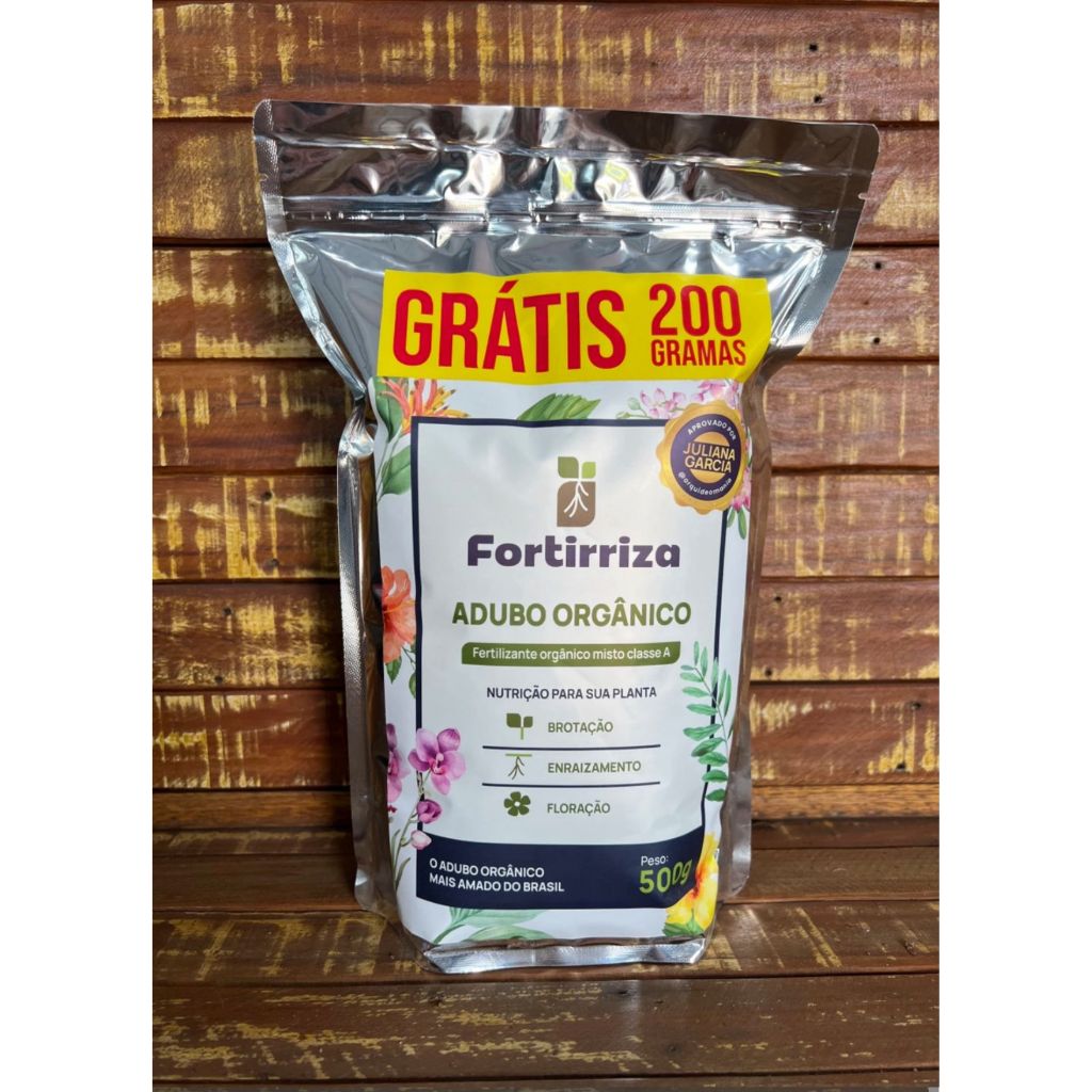 Adubo Fortirriza para Orquídeas e Plantas (500g) + 200g Grátis em Oferta na Shopee