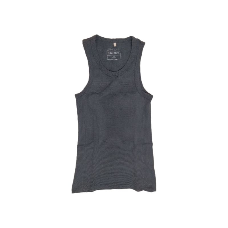 Camiseta Regata Cavada Malha Quadriculada Masculino