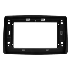 Moldura 10 Polegadas Renault Duster 2021 A 2024 Painel Multimídia 2din Black Piano Alto Acabamento