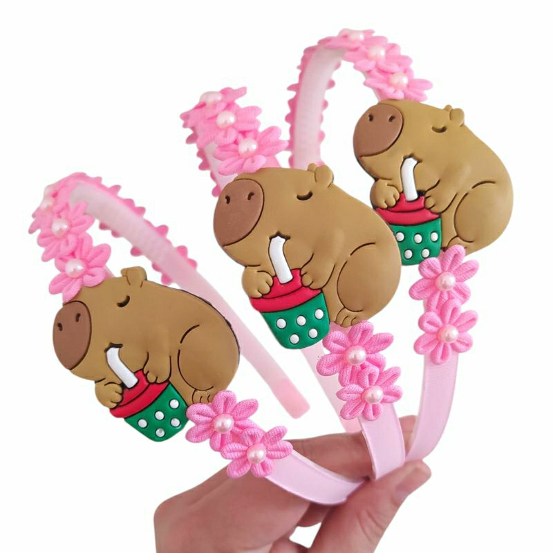 Tiara Floral Capivara Candy Colors Infantil Menina Temático em Oferta na Shopee