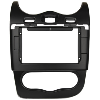 Moldura 10 Polegadas Renault Sandero/Logan 12 /14 Painel Multimídia 2din Preto Fosco Alto Acabamento em Oferta na Shopee