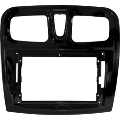 Moldura 9" Sandero e Logan 2015 A 2024 Painel Multimídia 2din