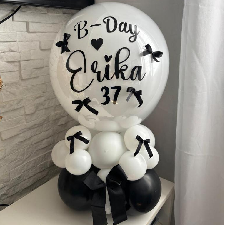 Kit Balão Personalizado para Aniversário Bexigas com frase em Oferta na Shopee