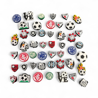 kit 4pçs Pins Bottons Aplique com pino para Babuches em Oferta na Shopee