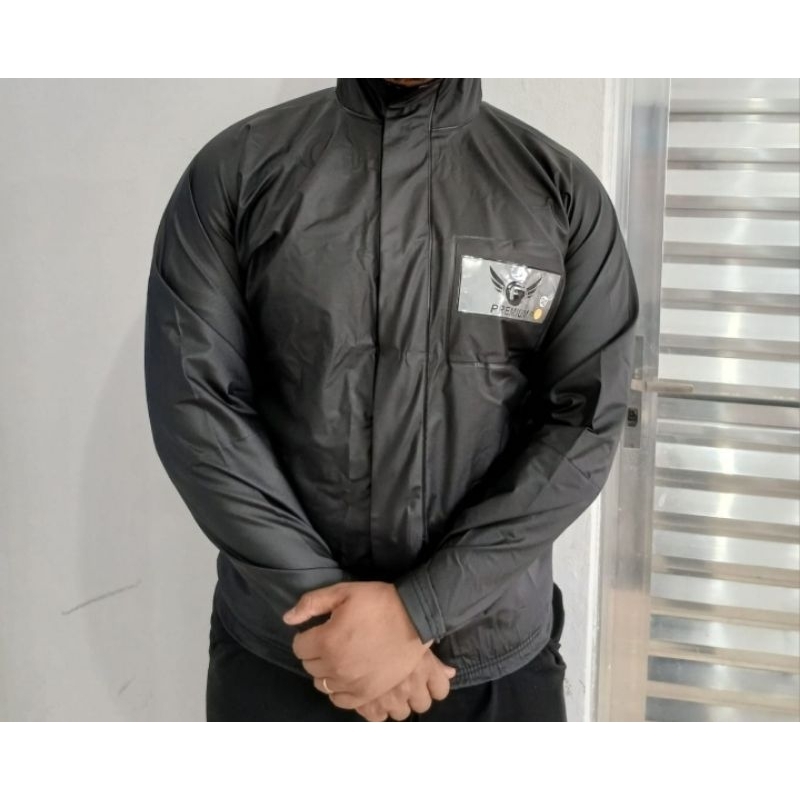 Capas de Chuva Premium com CAPUZ para Motoboy em PVC 100% impermeável, material resistente.