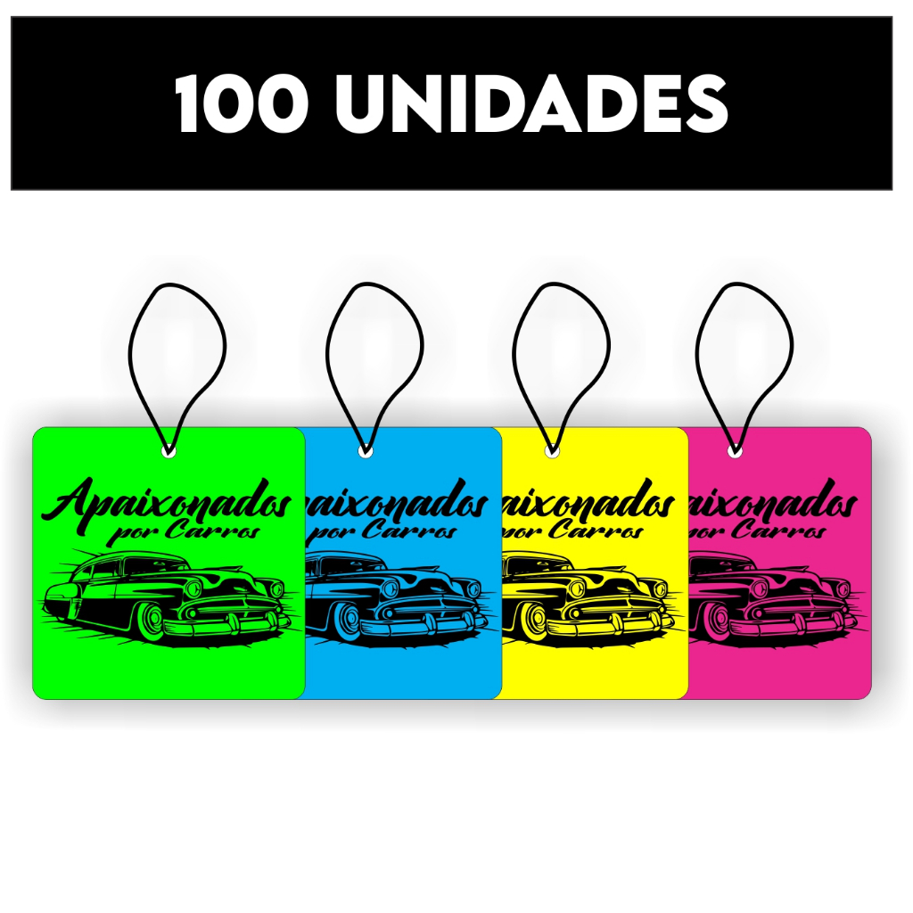 Kit 100 Cheirinhos Para Lava Rápido com Elastico escolha a Essência em Oferta na Shopee