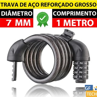 Cadeado de Bicicleta: 81% de Desconto! 🔒
