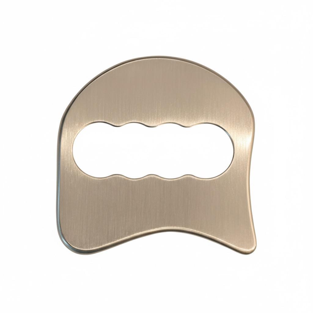 Iastm Instrumento Soco Soqueira Liberação Miofascial Massagem Aluminio