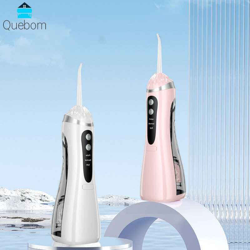 Irrigador Oral Fio Dental Portátil Para Viagem Em Casa 3 Modos De Limpeza 220ML