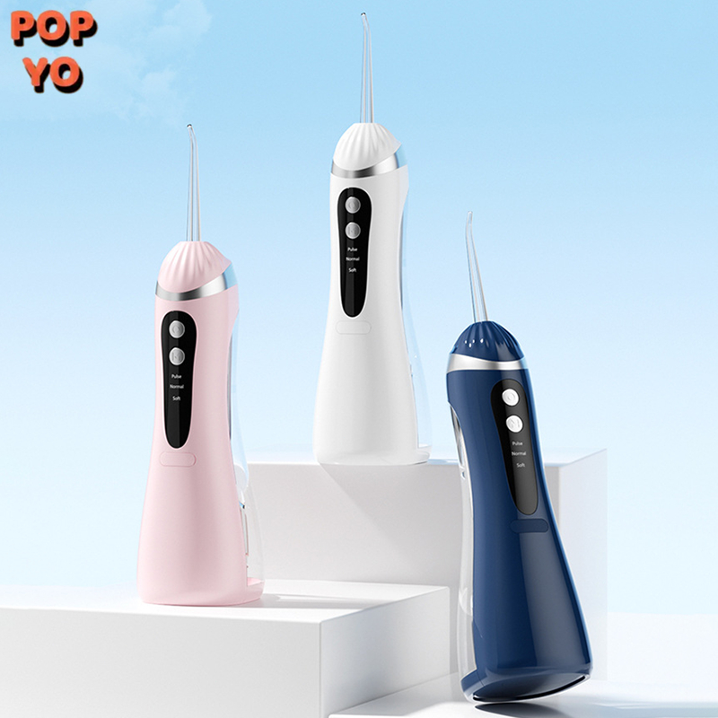 Irrigador Oral Fio Dental Portátil Para Viagem Em Casa 3 Modos De Limpeza 220ML