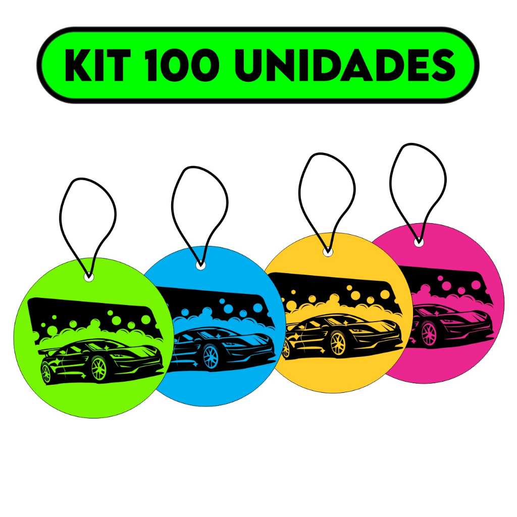 Kit 100 Cheirinho Aromatizante Para Carro Novo Cheiroso Sortidos em Oferta na Shopee