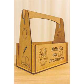 🎁 Caixa Ferramenta MDF – Feliz Dia dos Professores ✨ 21x11x20 altura lembrancinha personalizadas em Oferta na Shopee