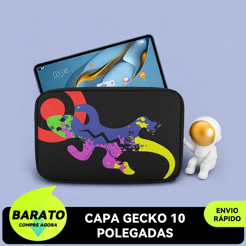 Capa Protetora Neoprene 10 Polegadas Dupla Face com Grande Capacidade em Oferta na Shopee