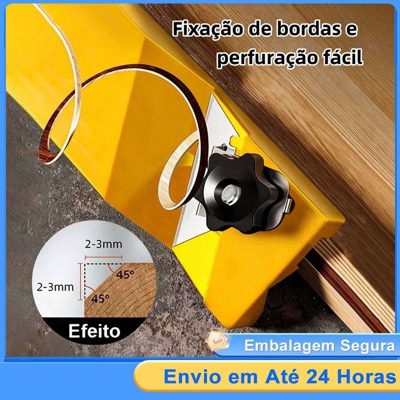 Plaina Cortador Refilador Aparador de Fita Borda Curvada 45° MDF Drywall Gesso em Oferta na Shopee