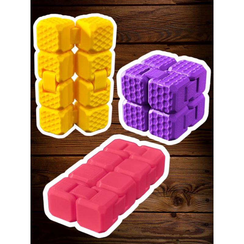 Fidget Cube Sensorial Anti estresse – Brinquedo Terapêutico Portátil