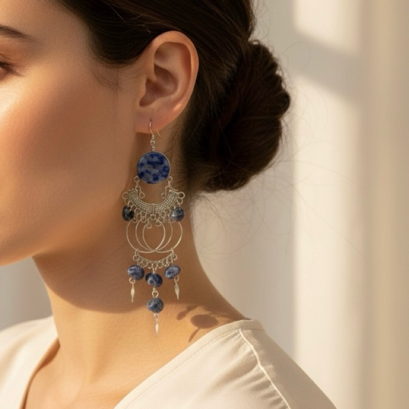 Argola com Pedras Naturais: Onde Comprar | BuscaProdutos