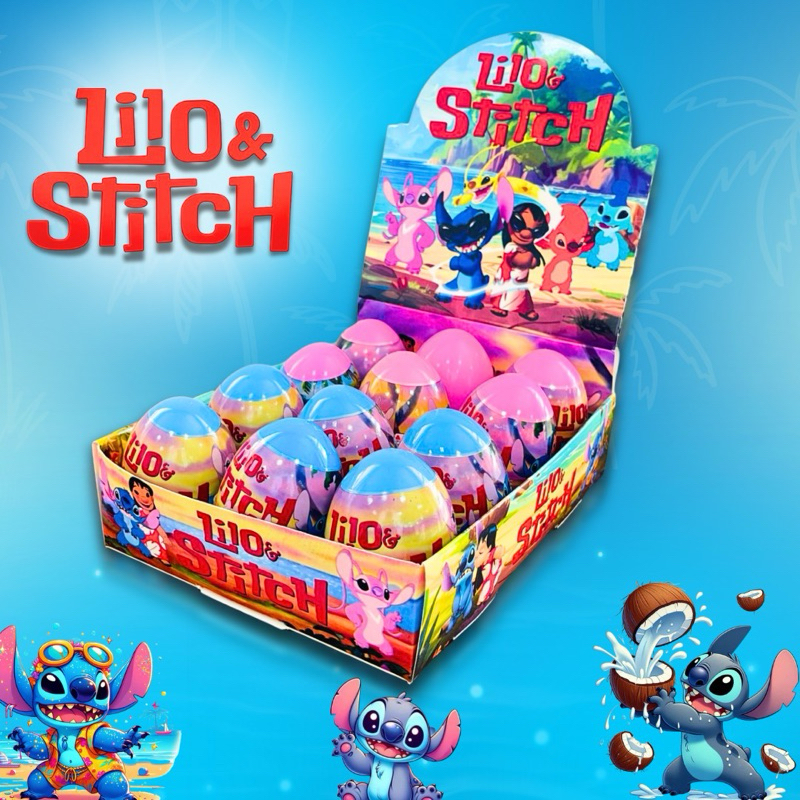 Caixa 12 Ovo Surpresa L.Stitch