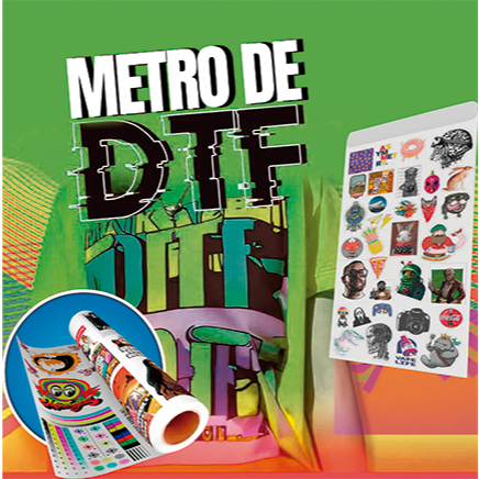 Dtf Impressão Qualidade I3200 Para Estamparia Blusas Qualquer Tecido 1 METRO por 57 CM
