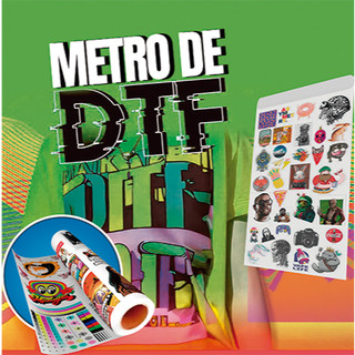 Dtf Impressão Qualidade I3200 Para Estamparia Blusas Qualquer Tecido 1 METRO por 57 CM