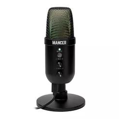 Microfone Mancer Selkie Pro, Rainbow, USB, Preto, MCR-SLKP-BL01