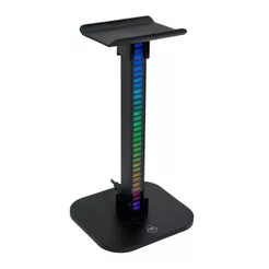 Suporte Para Headset Mancer SH10, RGB, Preto, MCR-SH10-BL01