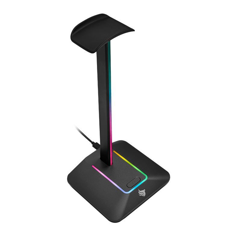 Suporte Para Headset Pichau ZenStand, RGB, USB, Preto, PCH-ZNST-BL01