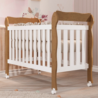 Berço Americano Marquesa 3 em 1 Mini Cama Mini Sofá Lila 100% MDF em Oferta na Shopee