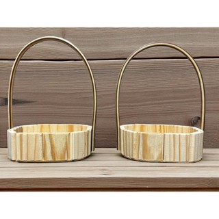 Kit Cestos para Presente Decorativo Oval Fraldeira 16cm em Oferta na Shopee