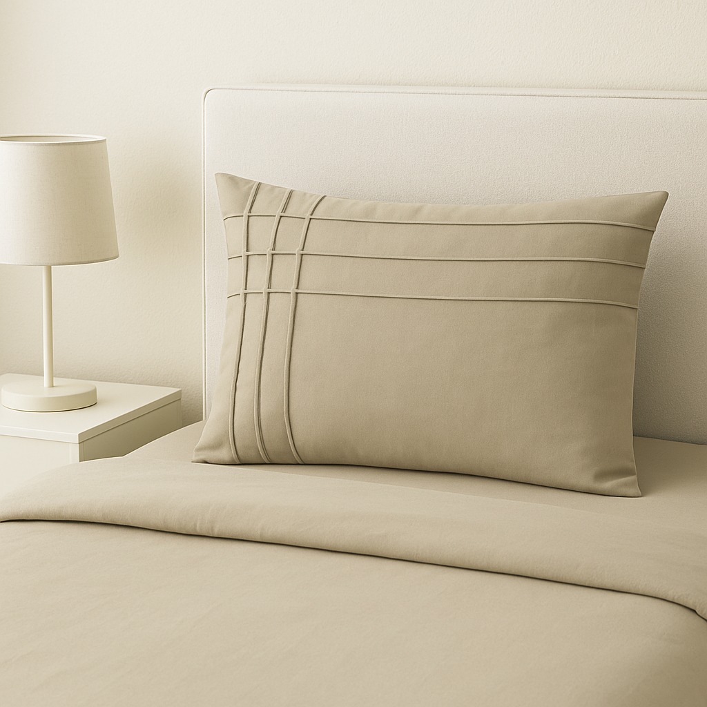 Capa de Travesseiro Luxo  Suede Drapeada  50x70cm Decorativo em Oferta na Shopee