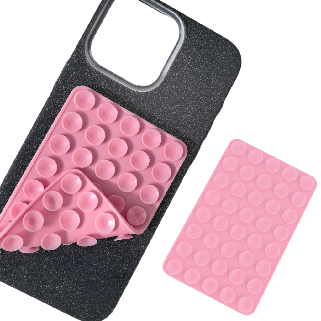 KIT 3/5/10/20 Peças Suporte Universal Celular Com Silicone Ventosa Dupla Face Reutilizável