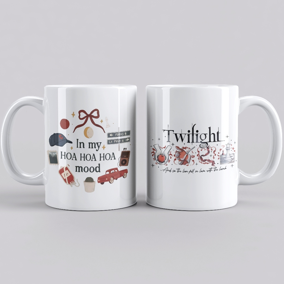 Caneca Porcelana A Saga Crepúsculo The Twilight Saga