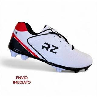 Chuteira Masculina Futebol de Campo Com Travas Sola Costurada Confortável Reforçada Macia Leve em Oferta na Shopee