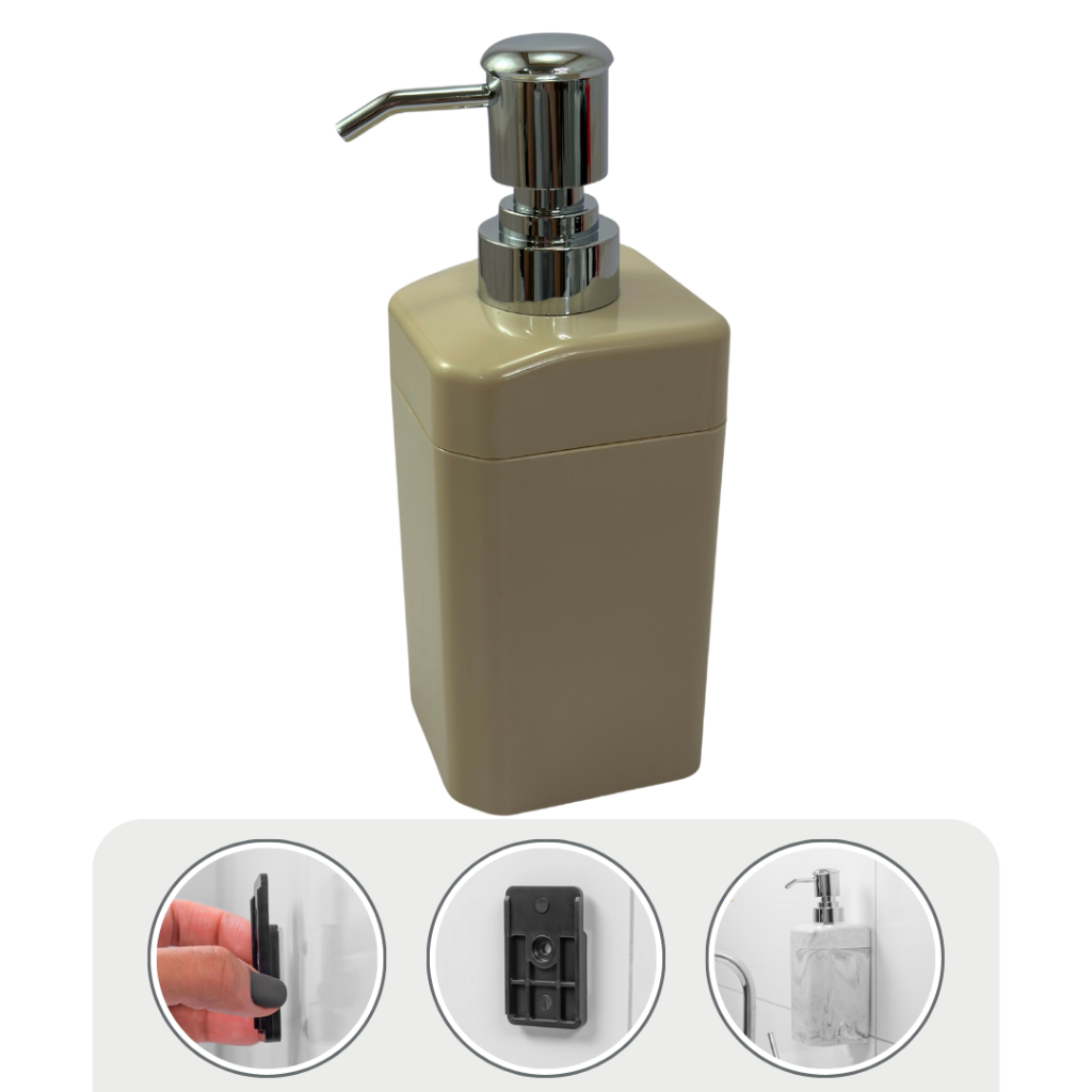 Porta Detergente Sabonete Dispenser Luxo Cozinha Banheiro Lavabo Promoção Top Achadinhos