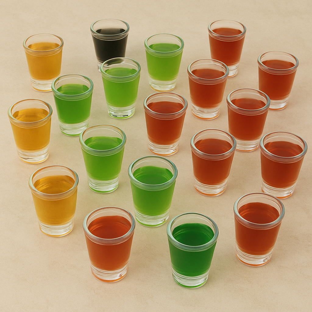 Mini Copo Base Grossa e Resistente 15ml Doses Shots Degustações Licor Cachaça