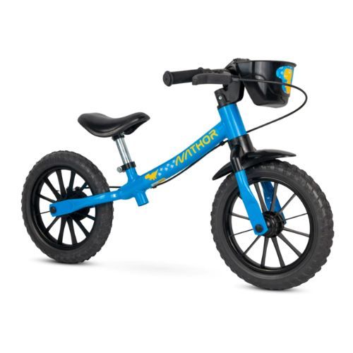 Bicicleta Infantil Aro 12 Balance Bike Nathor – Diversão, Conforto e Segurança!