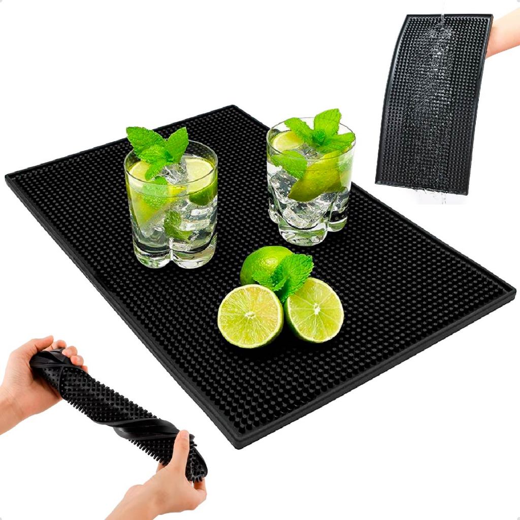 Tapete Escorredor De Louça Silicone Bar mat , Padaria, Restaurante 45x30cm