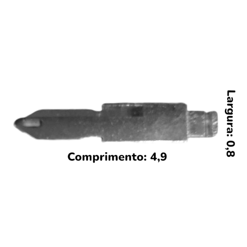 LAMINA DE CHAVE PEUGEOT 206 207 HOGGAR CLIO E C3